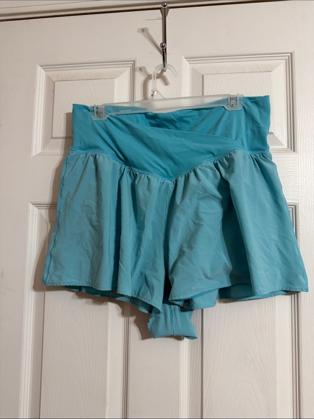 Aqua Women's Athletic Skort Shorts with Built-In Brief